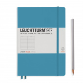 Записная книжка Leuchtturm A5 (145 x 210 мм) в линию, нордический синий
