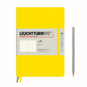 Записная книжка блокнот Leuchtturm в гибкой обложке A5 (145 x 210 мм) в точку, жёлтый