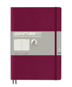 Записная книжка блокнот в мягкой обложке Leuchtturm Medium A5 в линию, винный