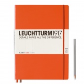 Записная книжка Leuchtturm Master Slim A4+ (нелинованная), оранжевая