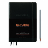 Записная книжка блокнот Bullet Journal, издание второе A5 (145 x 210 мм), в точку, чёрный