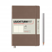 Записная книжка блокнот в мягкой обложке Leuchtturm A5 (145 x 210 мм) в точку, тёплая земля