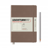 Записная книжка блокнот в мягкой обложке Leuchtturm A5 (145 x 210 мм) в линию, тёплая земля
