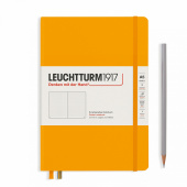Записная книжка блокнот Leuchtturm Medium A5 (145 x 210 мм) Rising Colours в точку, тёплый жёлтый