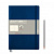Записная книжка блокнот в мягкой обложке Leuchtturm B5 (178 х 254 мм) в точку, темно-синяя