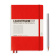 Записная книжка блокнот Leuchtturm A5 (в клетку), красная