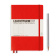 Записная книжка блокнот Leuchtturm A5 (145 x 210 мм) в точку, красная