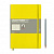 Записная книжка блокнот в мягкой обложке Leuchtturm В5 (в линейку), желтая
