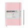 Записная книжка блокнот в мягкой обложке Leuchtturm A5 (145 x 210 мм) Muted Colours в линию, розовый